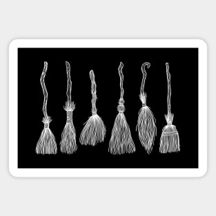 Witches Brooms Magnet